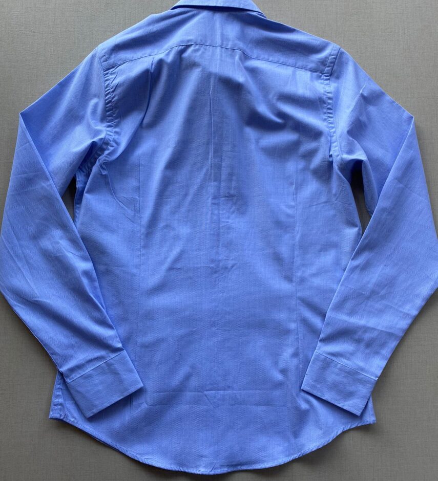 Camisa Masculina Manga Longa Tradicional Azul - Fernanda Ramos Store