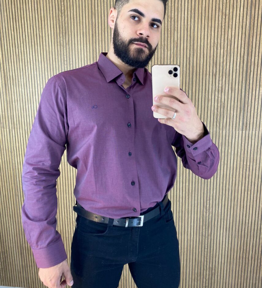 fernandaramosstore com br camisa masculina ogochi social vinho 3