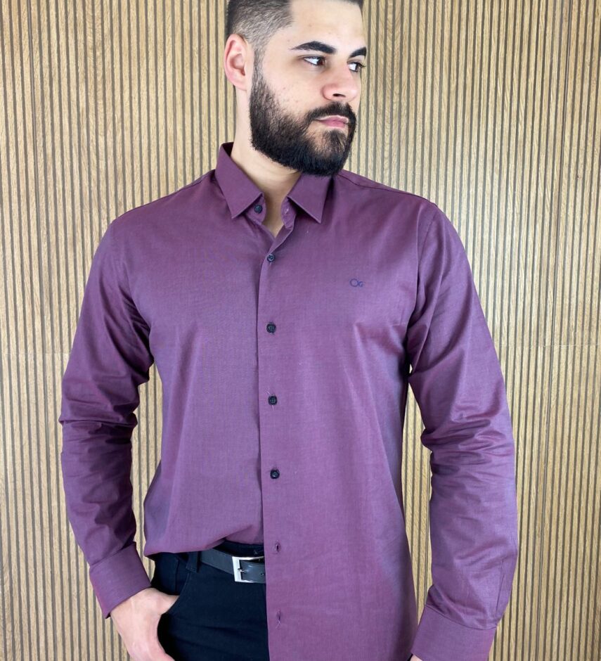fernandaramosstore com br camisa masculina ogochi social vinho 4