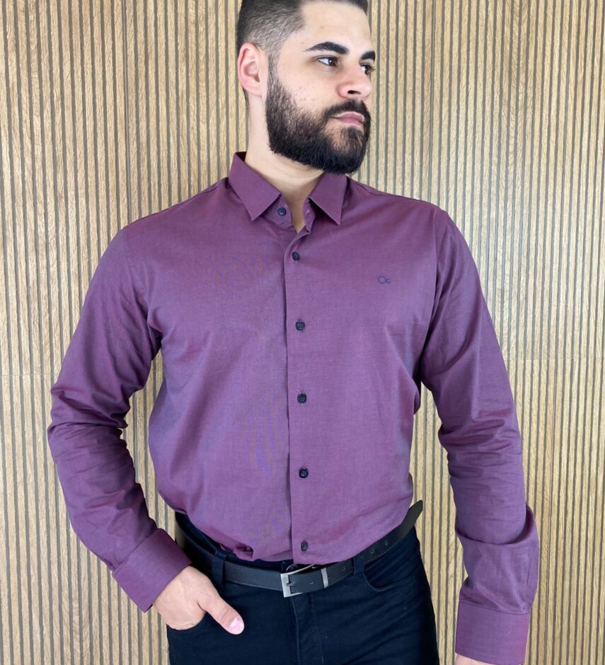 fernandaramosstore com br camisa masculina ogochi social vinho