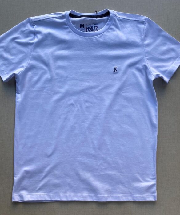 Camiseta Masculina Back To Basics Branca - Fernanda Ramos Store