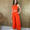 fernandaramosstore com br conjunto calca pantalona e cropped alca grossa coral