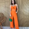 fernandaramosstore com br conjunto calca pantalona e cropped com bojo de alcinha laranja 6