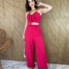 fernandaramosstore com br conjunto calca pantalona e cropped com bojo de alcinha pink 4