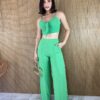 fernandaramosstore com br conjunto calca pantalona e cropped com bojo e amarracao verde 4