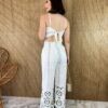 fernandaramosstore com br conjunto calca pantalona e cropped com bojo estampado off white 1