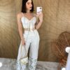 fernandaramosstore com br conjunto calca pantalona e cropped com bojo estampado off white 2