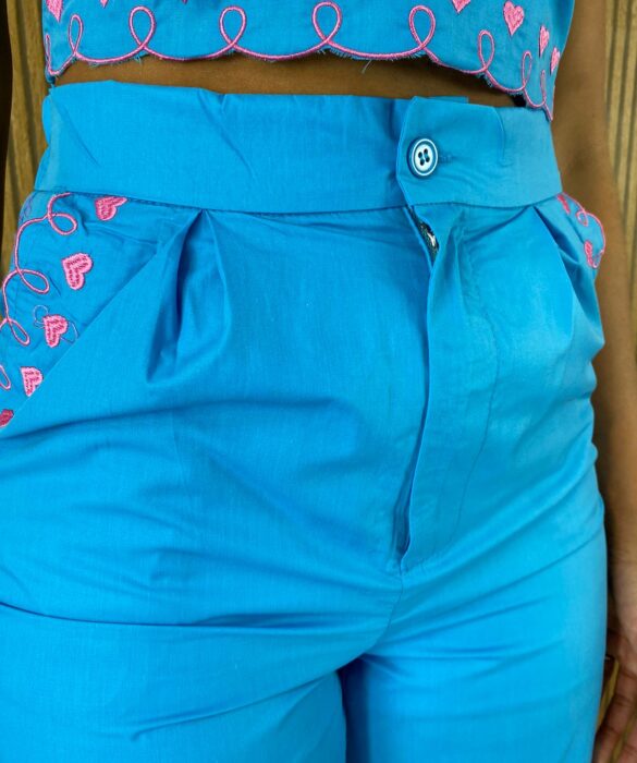 fernandaramosstore com br conjunto feminino cropped sem bojo e calca coracao azul 3