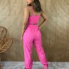 fernandaramosstore com br conjunto feminino cropped sem bojo e calca coracao pink 1