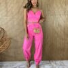 fernandaramosstore com br conjunto feminino cropped sem bojo e calca coracao pink 7