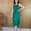 fernandaramosstore com br conjunto saia midi e cropped sem bojo alca grossa verde 2