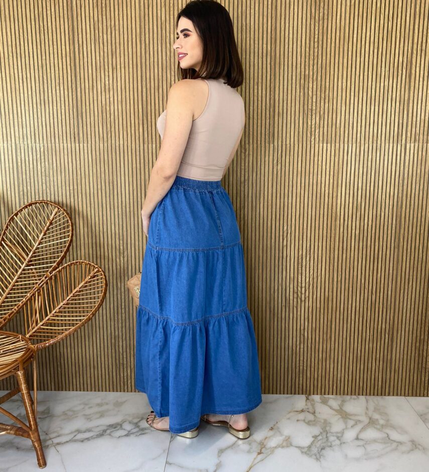 Cropped Feminino sem Bojo Básico  Bege - Fernanda Ramos Store