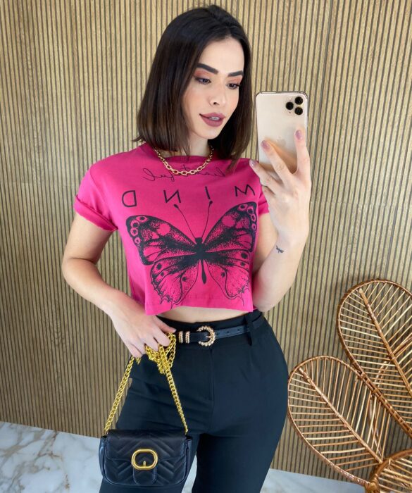 fernandaramosstore com br cropped feminino sem bojo manga curta beautiful mind pink