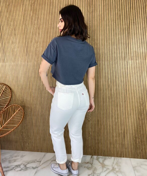 Cropped Feminino sem Bojo Rock You Cinza Escuro - Fernanda Ramos Store