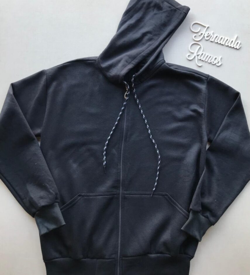 fernandaramosstore com br jaqueta moletom masculina preta com touca