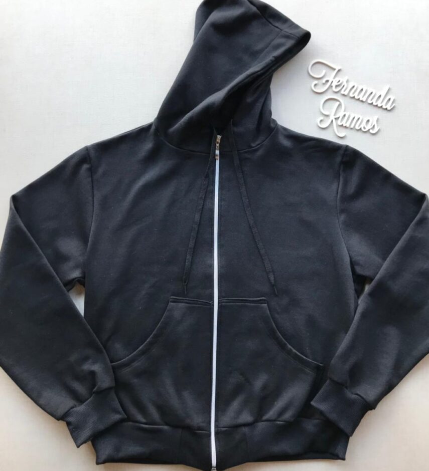 fernandaramosstore com br jaqueta moletom masculina preta com touca copia