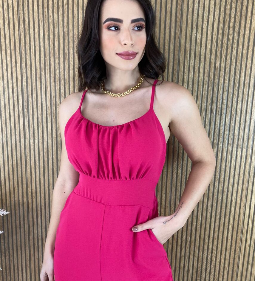 fernandaramosstore com br macacao feminino com bojo viscolinho com amarracao pink 2