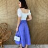 fernandaramosstore com br saia midi com amarracao jeans ziper do lado lilas 1