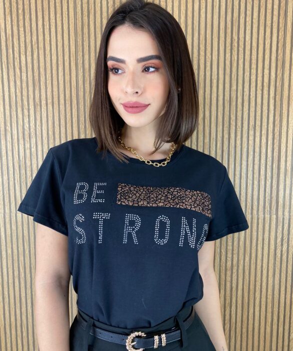 fernandaramosstore com br t shirt manga curta be strong preta 3