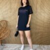 fernandaramosstore com br vestido camisetao preto manga em paete look for something 3