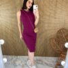 fernandaramosstore com br vestido canelado sem bojo alca grossa fucsia