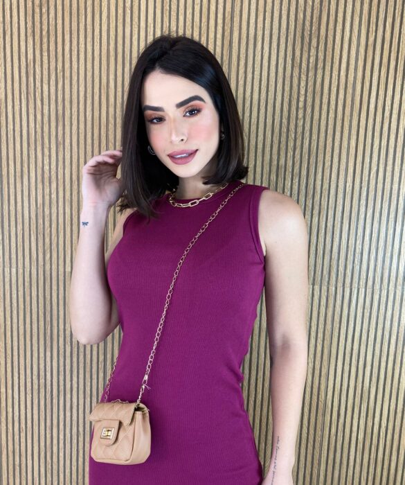 fernandaramosstore com br vestido canelado sem bojo alca grossa fucsia 4