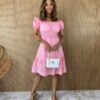 fernandaramosstore com br vestido curto laise com bojo rosa ombro a ombro 1