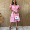 fernandaramosstore com br vestido curto laise com bojo rosa ombro a ombro 2