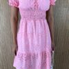 fernandaramosstore com br vestido curto laise com bojo rosa ombro a ombro 5