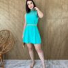 fernandaramosstore com br vestido curto sem bojo com bolsos e amarracao atras verde agua 1