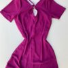 fernandaramosstore com br vestido curto sem bojo manga curta soltinho fucsia 2