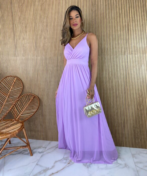 fernandaramosstore com br vestido longo alca regulavel com bojo tule lilas 1