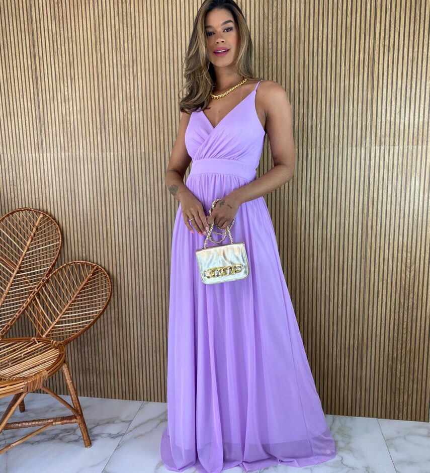 fernandaramosstore com br vestido longo alca regulavel com bojo tule lilas 3