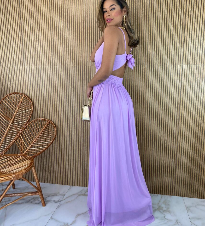 fernandaramosstore com br vestido longo alca regulavel com bojo tule lilas 5