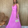 fernandaramosstore com br vestido longo alca regulavel com bojo tule rosa 2