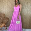 fernandaramosstore com br vestido longo alca regulavel com bojo tule rosa 3