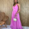 fernandaramosstore com br vestido longo alca regulavel com bojo tule rosa 4