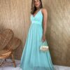 fernandaramosstore com br vestido longo alca regulavel com bojo tule verde agua