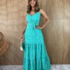 fernandaramosstore com br vestido longo com bojo franzido e amarracao estampado verde 3