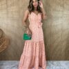 fernandaramosstore com br vestido longo com bojo franzido e amarracao estampado verde copia