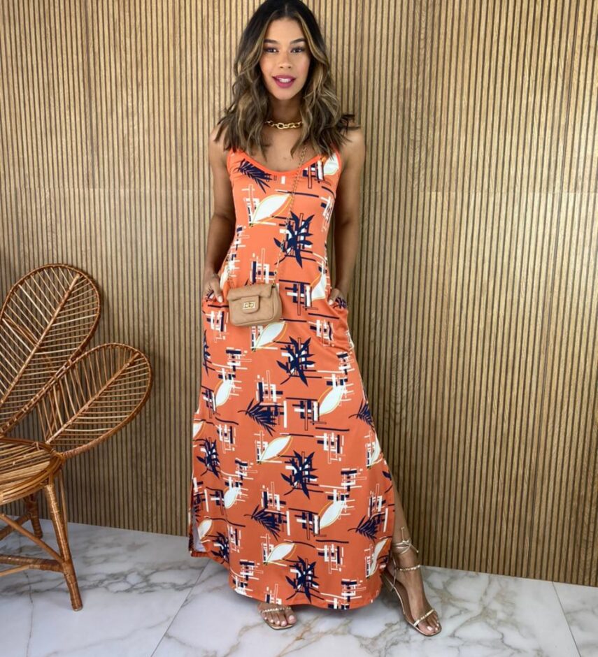 fernandaramosstore com br vestido longo de malha alca fina com bolso estampado branco copia