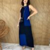 fernandaramosstore com br vestido longo de malha alca grossa azul e preto 2