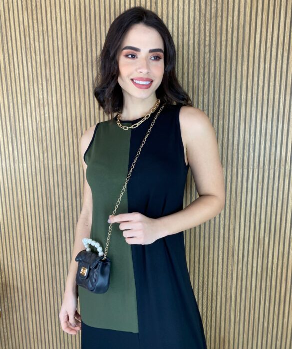 fernandaramosstore com br vestido longo de malha alca grossa verde e preto 3