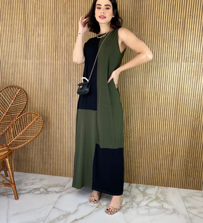 fernandaramosstore com br vestido longo de malha alca grossa verde e preto copia