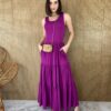 fernandaramosstore com br vestido longo de malha fucsia sem bojo camadas 1