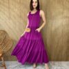 fernandaramosstore com br vestido longo de malha fucsia sem bojo camadas