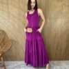 fernandaramosstore com br vestido longo de malha fucsia sem bojo camadas 2