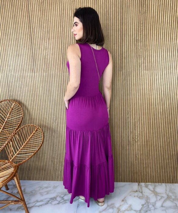 fernandaramosstore com br vestido longo de malha fucsia sem bojo camadas 3