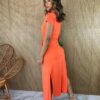 fernandaramosstore com br vestido longo de malha manga curta com amarracao laranja 4