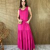 fernandaramosstore com br vestido longo de malha pink sem bojo camadas 1